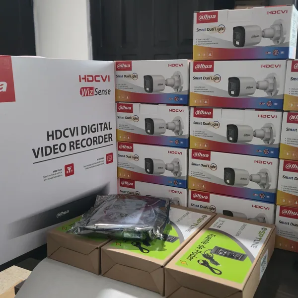 Grabador de video HDCVI con su kit de cámaras